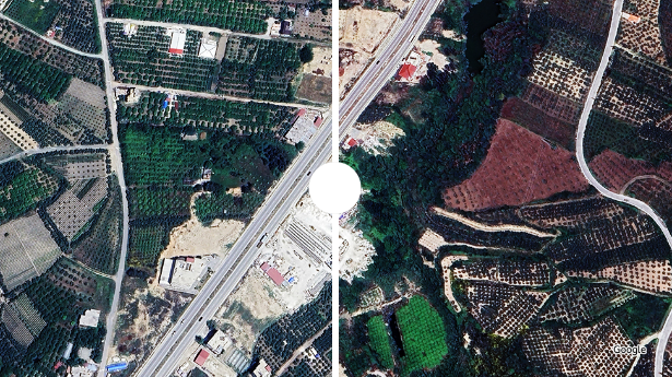 6 Şubat depremlerinin 1. yılında hayalet kentler: Uydu görüntüleriyle enkaz döküm alanlarına ne oldu? 3