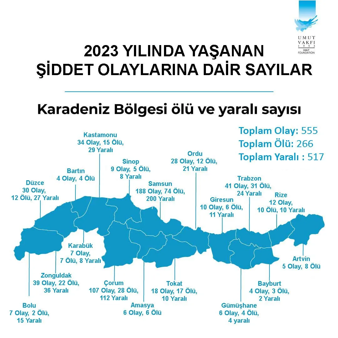 Türkiye’de en çok silahlı olayın yaşandığı iller ve bölgeler açıklandı: En sakin şehir Erzincan 5