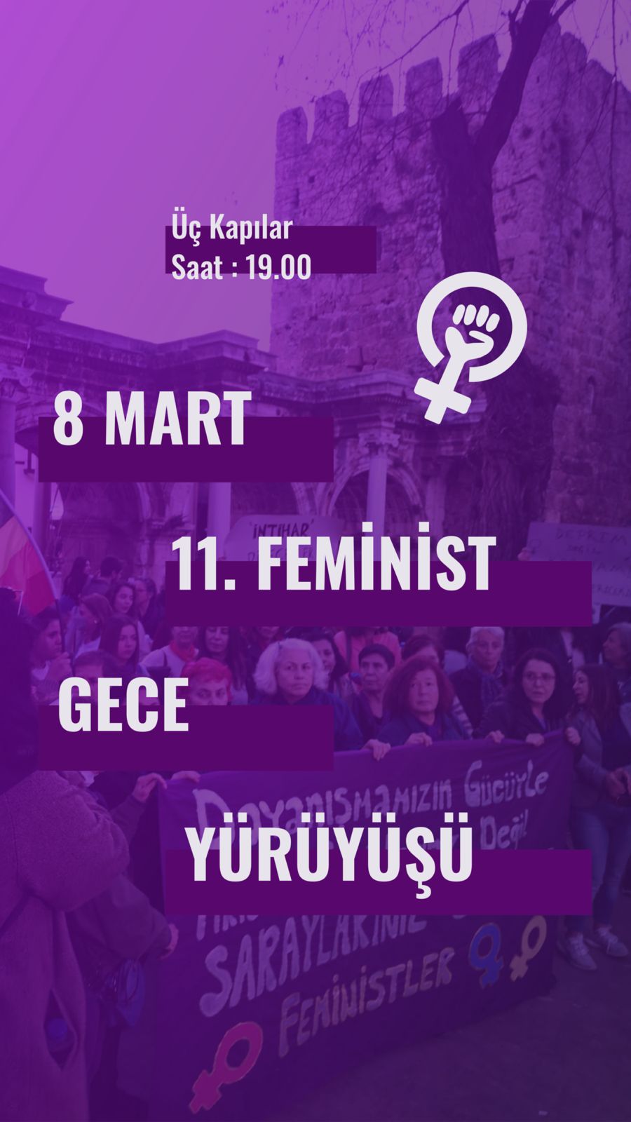 8 Mart 2024 Feminist Gece Yürüyüşleri 5
