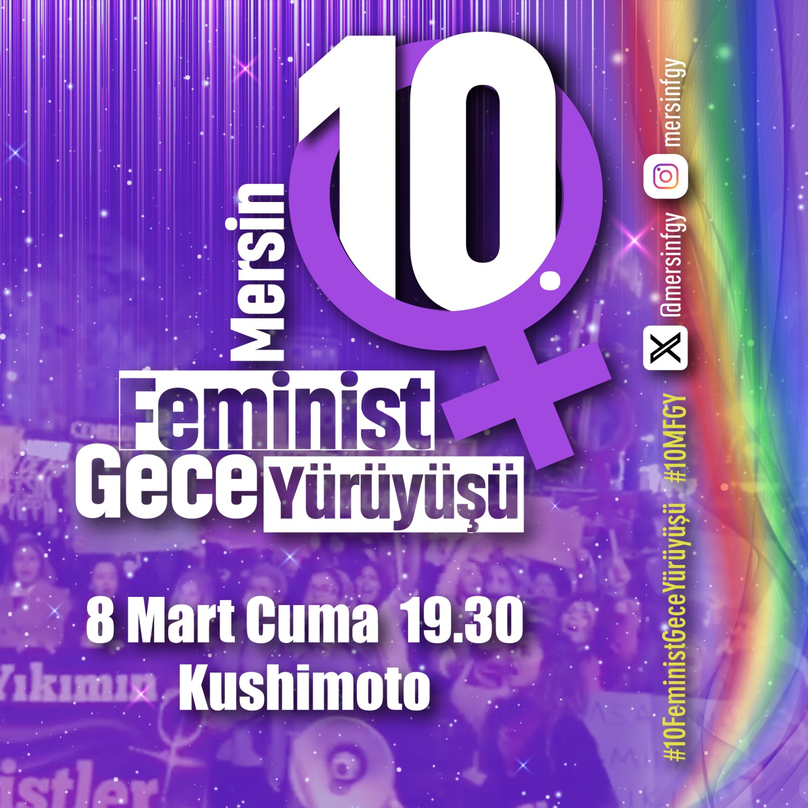 8 Mart 2024 Feminist Gece Yürüyüşleri 4