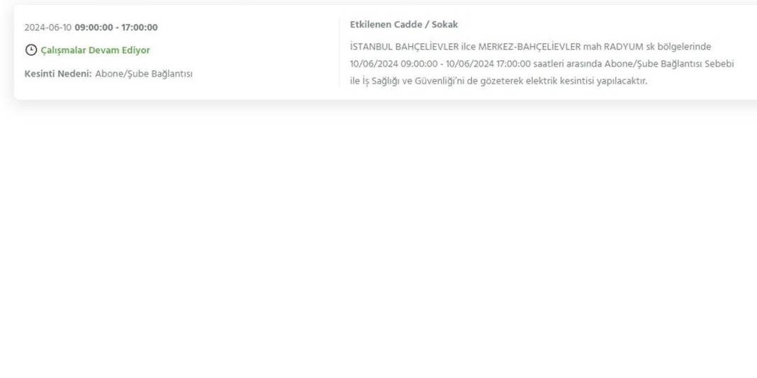 BEDAŞ: İstanbul'da 23 ilçede elektrikler kesilecek 4