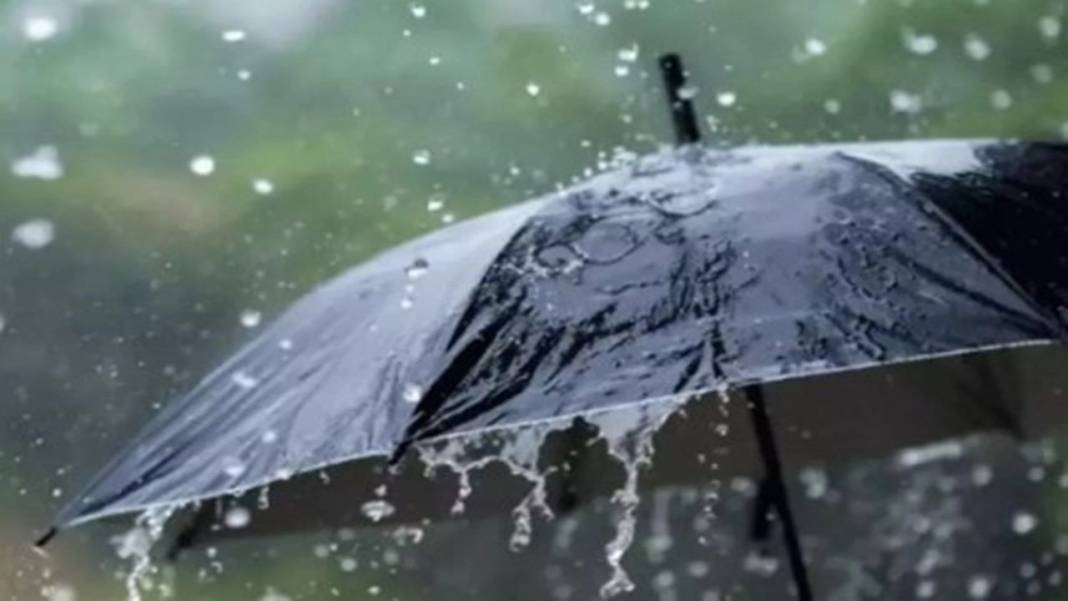 Meteoroloji iki kenti uyardı: Sağanak yağış ve fırtına bekleniyor 1