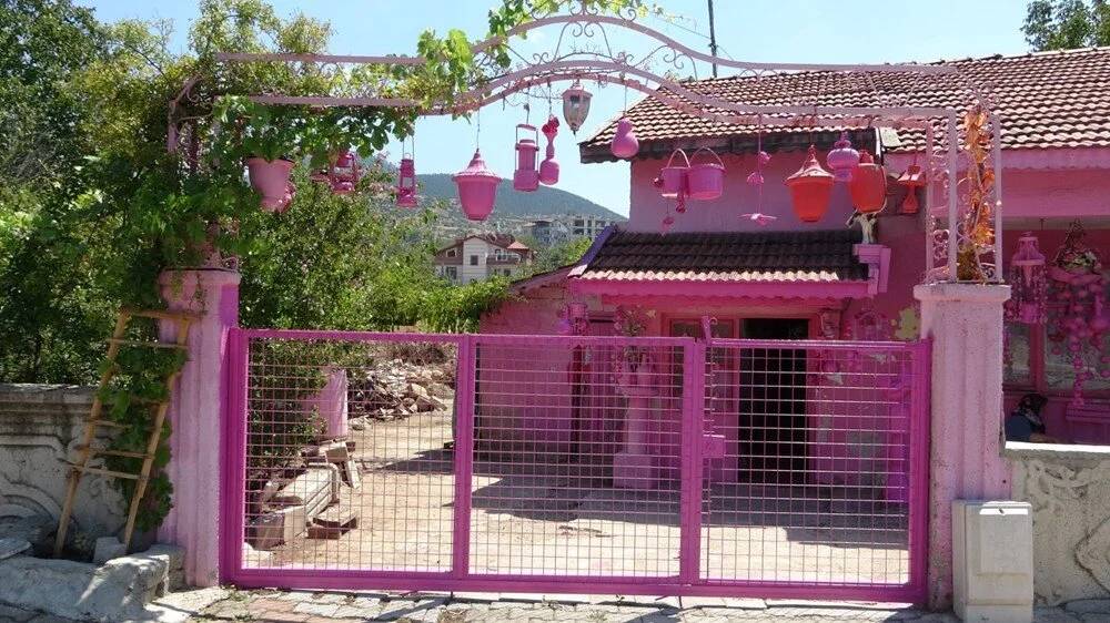 75 yaşındaki "Barbie Teyze"nin pembe hayatı: Elimden gelse çocuklarımı pembeye boyayacağım 5