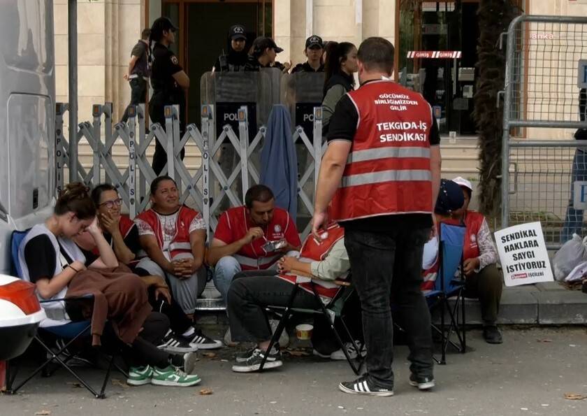 Polonez işçilerinin direnişini hala sürüyor: ''Direniyoruz ama polis müdahalesi çok ağır oluyor'' 13