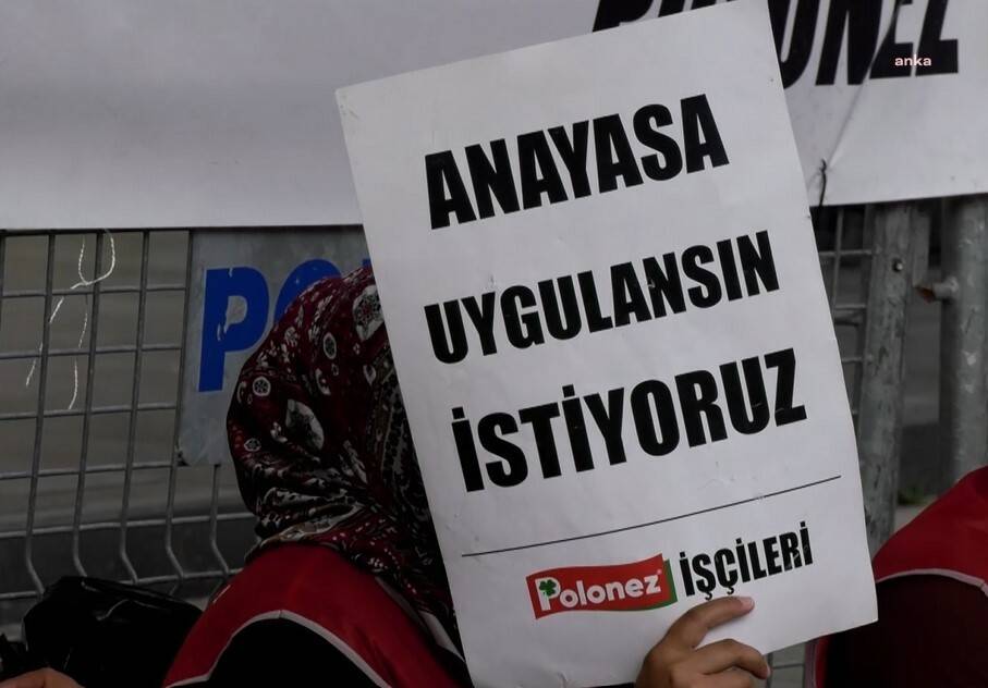 Polonez işçilerinin direnişini hala sürüyor: ''Direniyoruz ama polis müdahalesi çok ağır oluyor'' 6