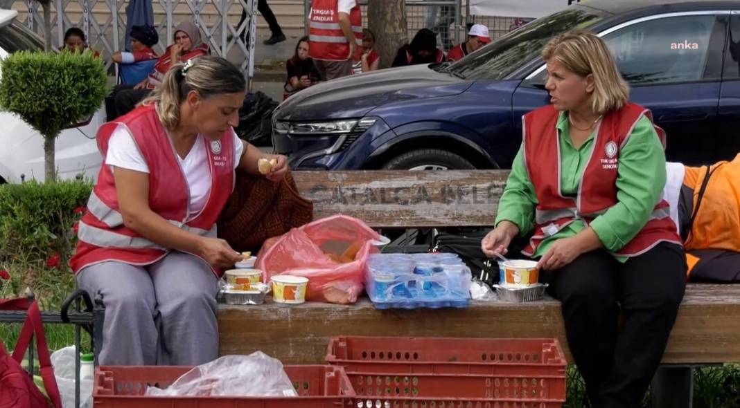 Polonez işçilerinin direnişini hala sürüyor: ''Direniyoruz ama polis müdahalesi çok ağır oluyor'' 14