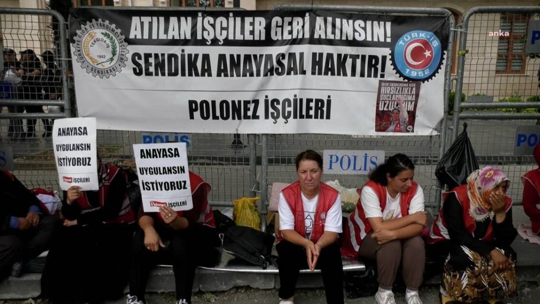 Polonez işçilerinin direnişini hala sürüyor: ''Direniyoruz ama polis müdahalesi çok ağır oluyor'' 1