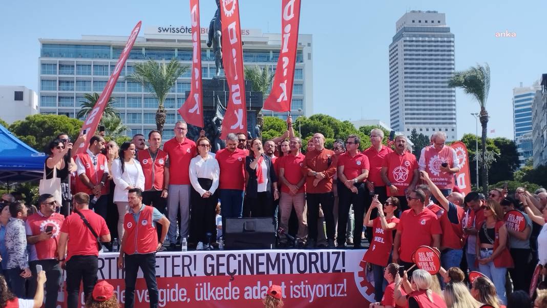 DİSK'ten İzmir Büyük İşçi Buluşması: 'Gelirde, vergide, ülkede adalet' 2