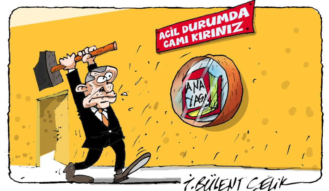 İ. Bülent Çelik'in 16 Ekim 2024 tarihli karikatürü 1