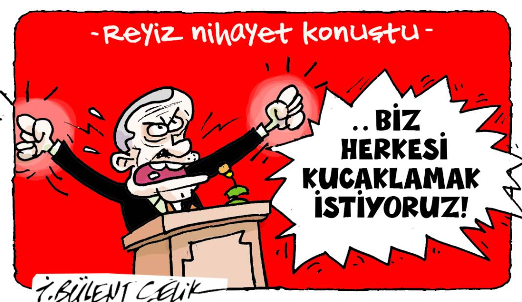 İ. Bülent Çelik'in 31 Ekim 2024 tarihli karikatürü 1