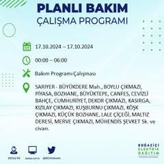 İstanbul'da 17 Ekim'de elektrik kesintisi: Etkilenecek ilçeler ve mahalleler açıklandı 43