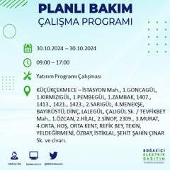 BEDAŞ duyurdu: İstanbul'da 30 Ekim'de elektrik kesintisi yaşanacak ilçeler 39