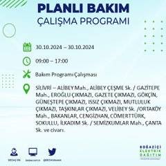 BEDAŞ duyurdu: İstanbul'da 30 Ekim'de elektrik kesintisi yaşanacak ilçeler 50