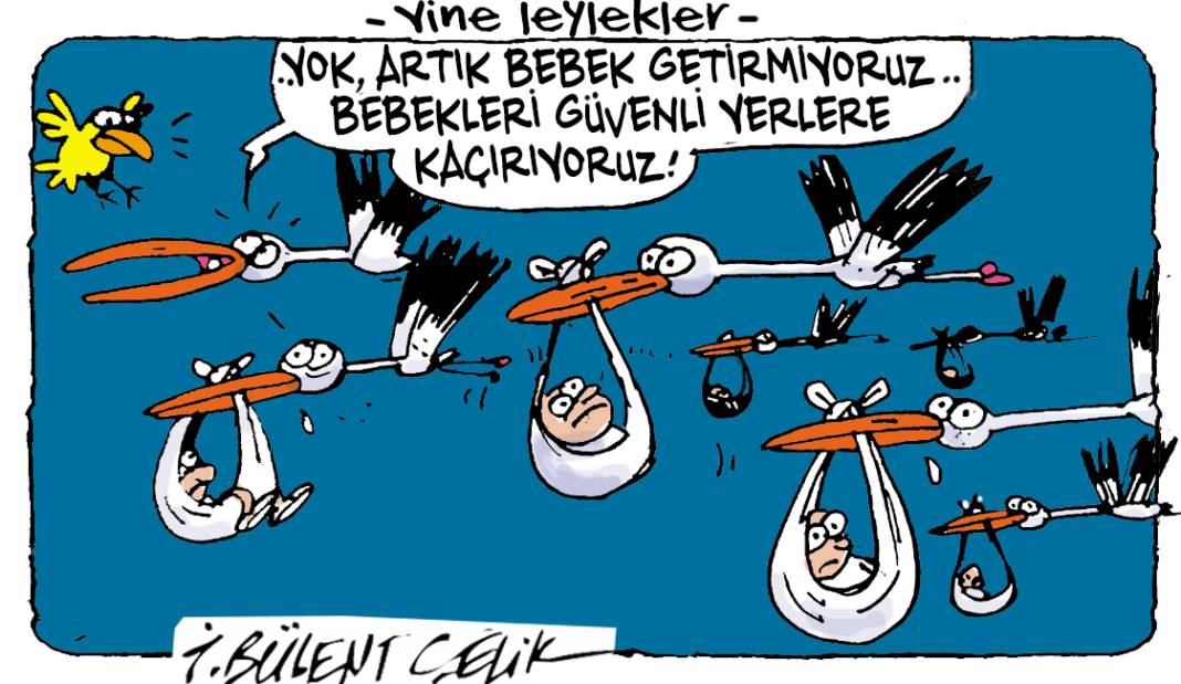 İ. Bülent Çelik'in 20 Ekim 2024 tarihli karikatürü 1