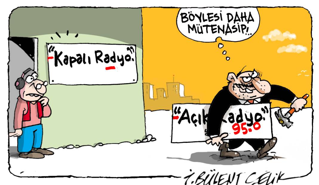 İ. Bülent Çelik'in 18 Ekim 2024 tarihli karikatürü 1