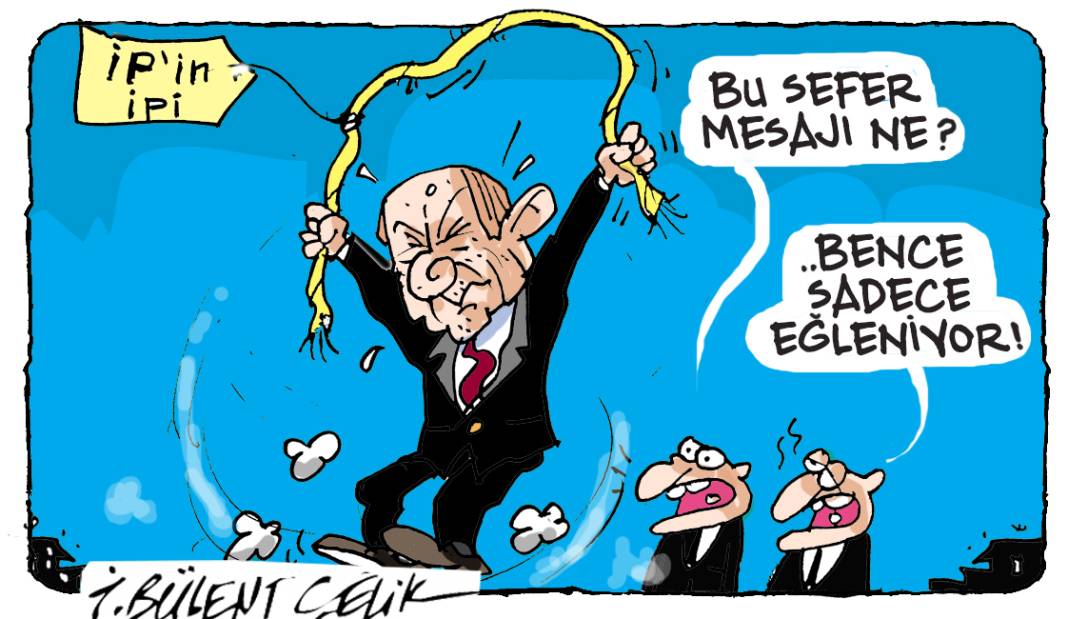 İ. Bülent Çelik'in 30 Ekim 2024 tarihli karikatürü 1