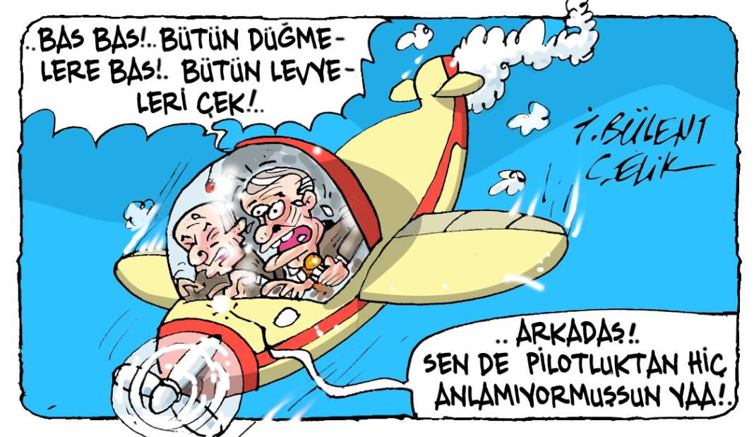 İ. Bülent Çelik'in 23 Ekim 2024 tarihli karikatürü 1