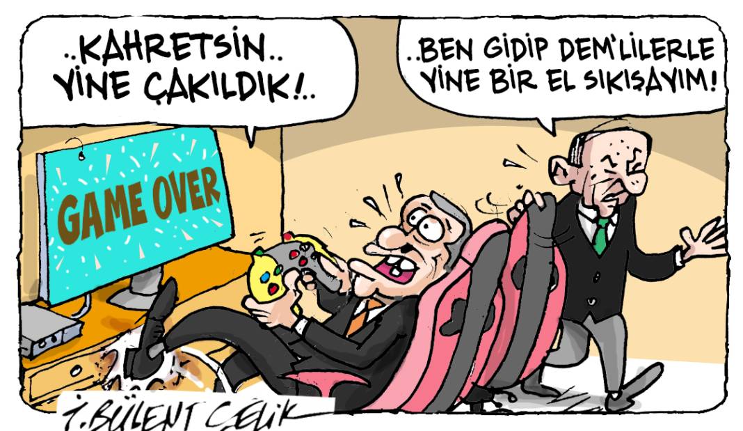 İ. Bülent Çelik'in 11 Ekim 2024 tarihli karikatürü 1