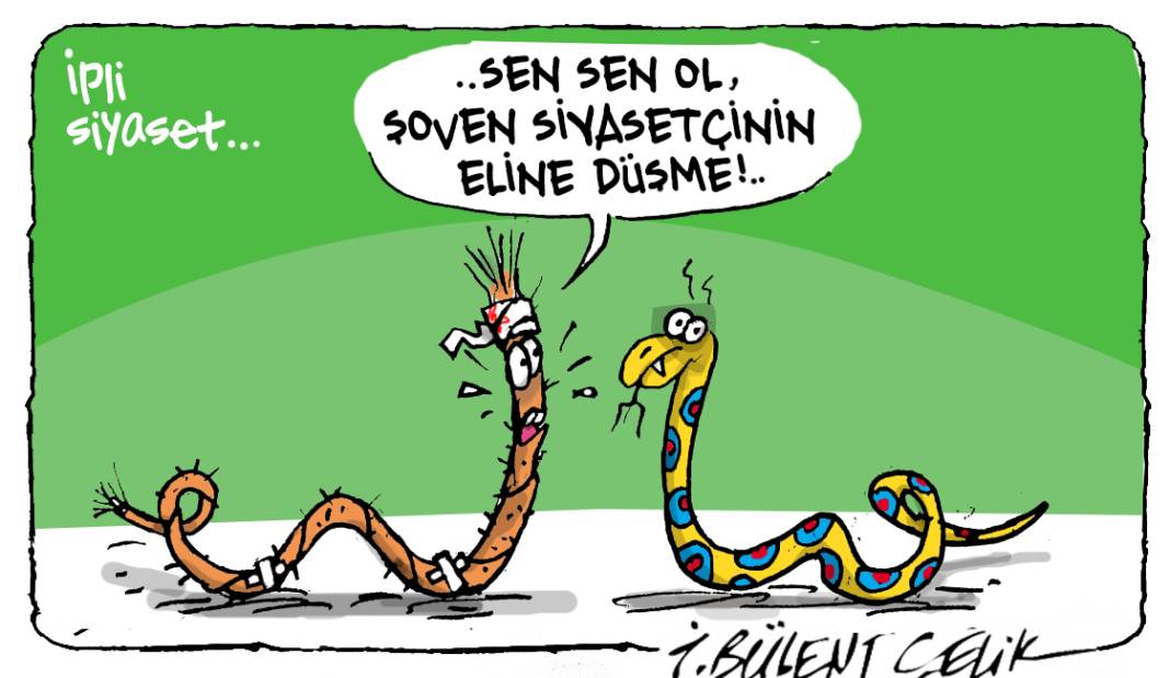 İ. Bülent Çelik'in 24 Ekim 2024 tarihli karikatürü 1