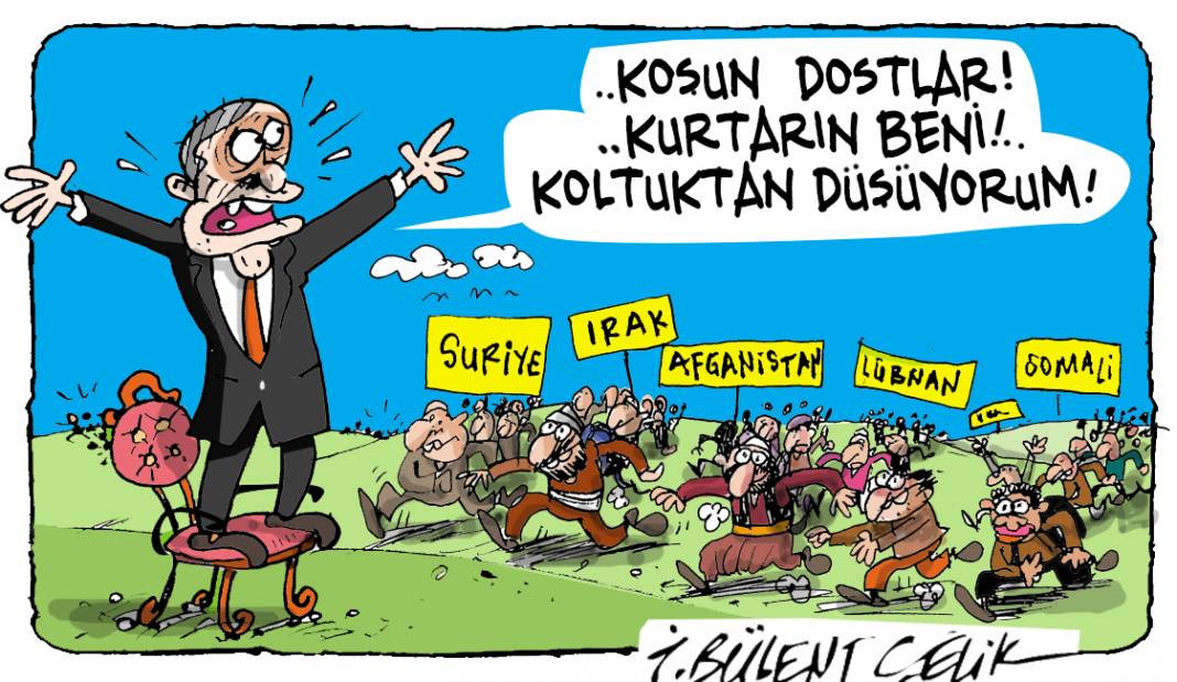 İ. Bülent Çelik'in 22 Ekim 2024 tarihli karikatürü 1