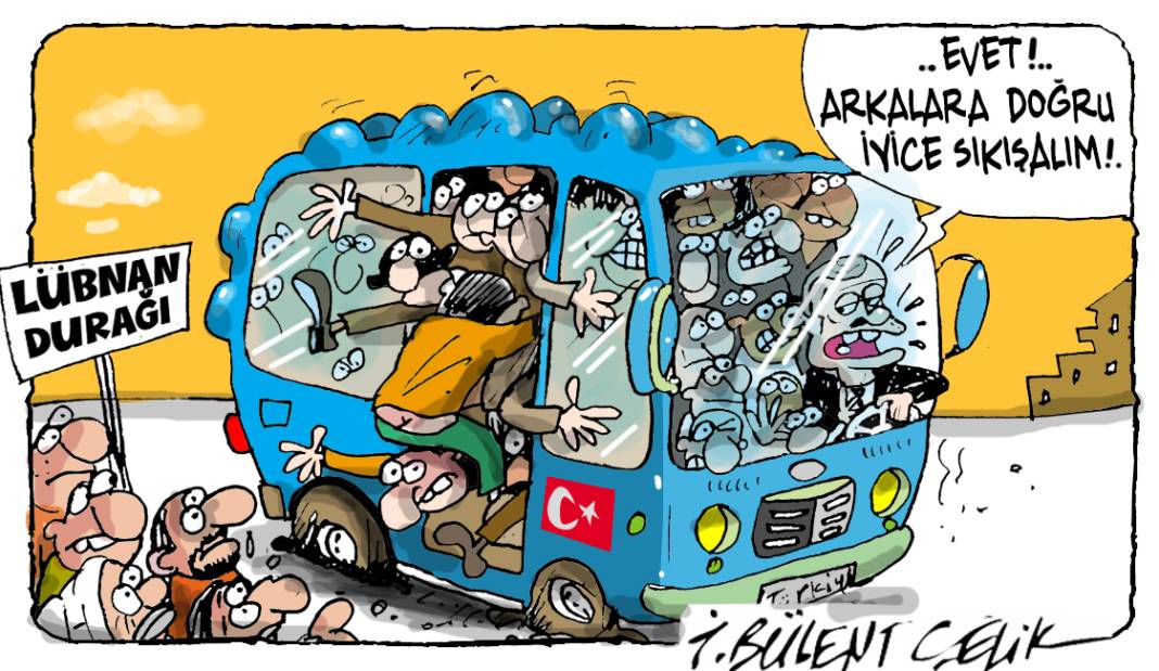 İ. Bülent Çelik'in 21 Ekim 2024 tarihli karikatürü 1