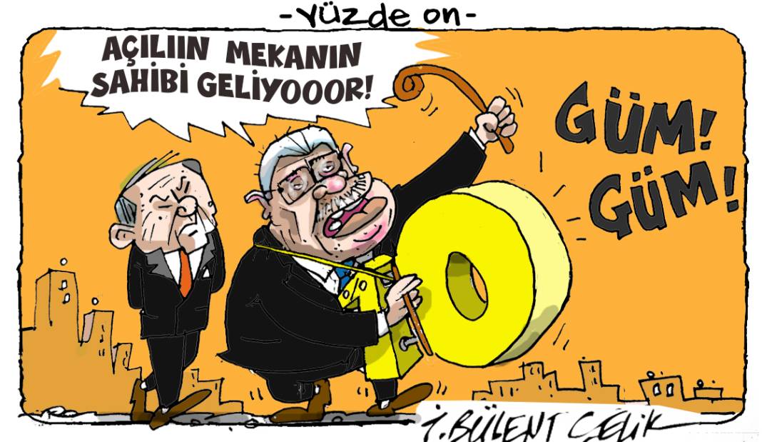 İ. Bülent Çelik'in 17 Ekim 2024 tarihli karikatürü 1