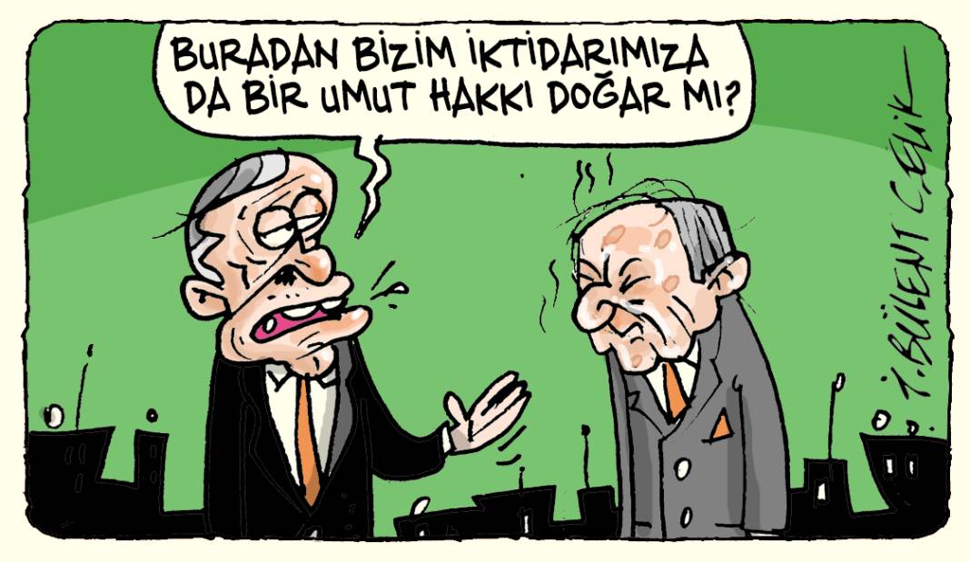 İ. Bülent Çelik'in 28 Ekim 2024 tarihli karikatürü 1