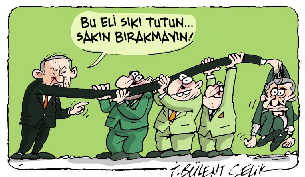 İ. Bülent Çelik'in 8 Kasım 2024 tarihli karikatürü 1