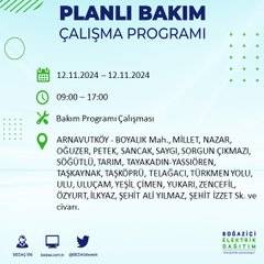 BEDAŞ, 12 Kasım’da İstanbul’da elektrik kesintisi olacak bölgeleri açıkladı 74