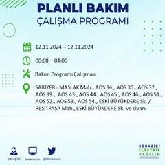 BEDAŞ, 12 Kasım’da İstanbul’da elektrik kesintisi olacak bölgeleri açıkladı 16