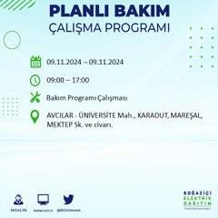 İstanbul'da elektrik kesintisi uyarısı: 9 Kasım’da hangi ilçelerde elektrik kesilecek? 37