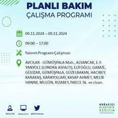 İstanbul'da elektrik kesintisi uyarısı: 9 Kasım’da hangi ilçelerde elektrik kesilecek? 36