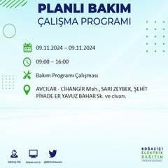 İstanbul'da elektrik kesintisi uyarısı: 9 Kasım’da hangi ilçelerde elektrik kesilecek? 38