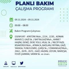 İstanbul'da elektrik kesintisi uyarısı: 9 Kasım’da hangi ilçelerde elektrik kesilecek? 26