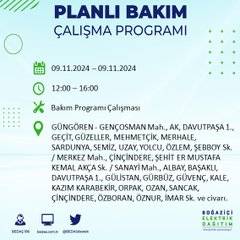 İstanbul'da elektrik kesintisi uyarısı: 9 Kasım’da hangi ilçelerde elektrik kesilecek? 15