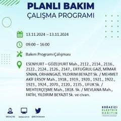 İstanbul'da 13 Kasım'da elektrik kesintisi olacak! İşte etkilenecek ilçe ve mahalleler 32