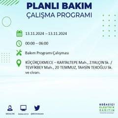 İstanbul'da 13 Kasım'da elektrik kesintisi olacak! İşte etkilenecek ilçe ve mahalleler 19