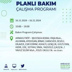 İstanbul'da elektrik kesintisi uyarısı: BEDAŞ 16 Kasım'da hangi ilçelerde kesinti olacağını açıkladı 46