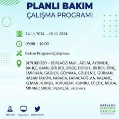 İstanbul'da elektrik kesintisi uyarısı: BEDAŞ 16 Kasım'da hangi ilçelerde kesinti olacağını açıkladı 36