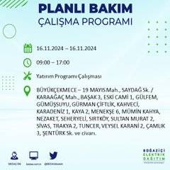 İstanbul'da elektrik kesintisi uyarısı: BEDAŞ 16 Kasım'da hangi ilçelerde kesinti olacağını açıkladı 34