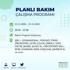 İstanbul'da 21 Kasım elektrik kesintisi: BEDAŞ'ın duyurduğu bölgeler 4