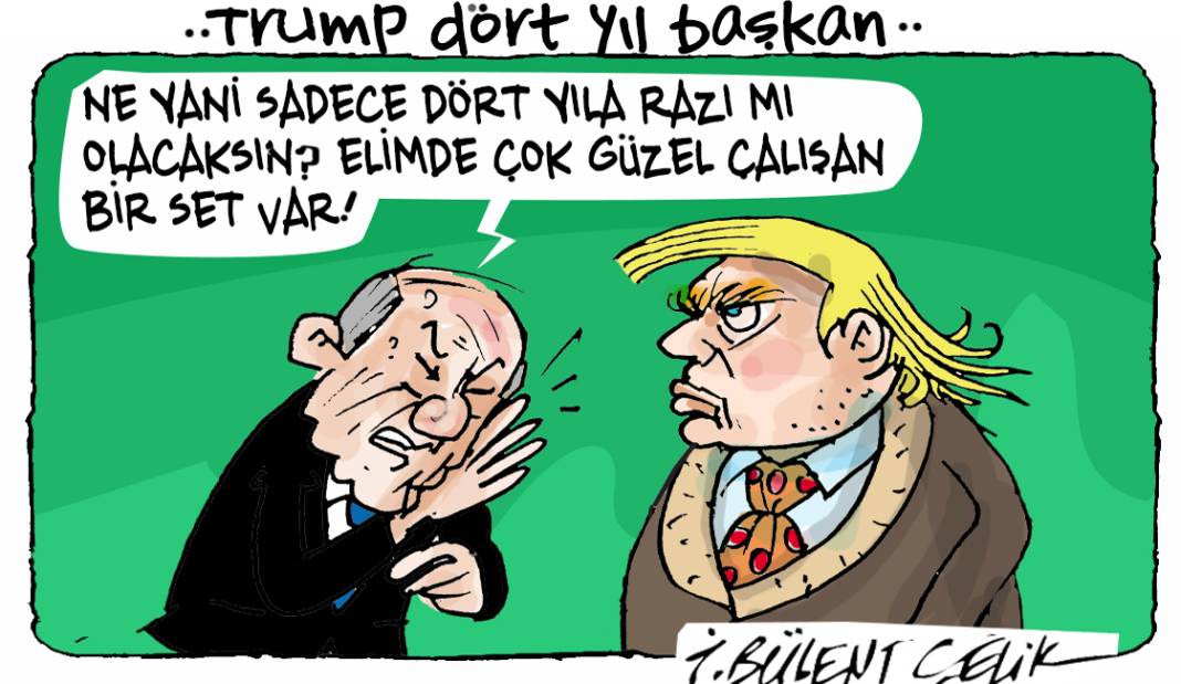 Anasayfa Karikatür İ. Bülent Çelik'in 7 Kasım 2024 tarihli karikatürü 1