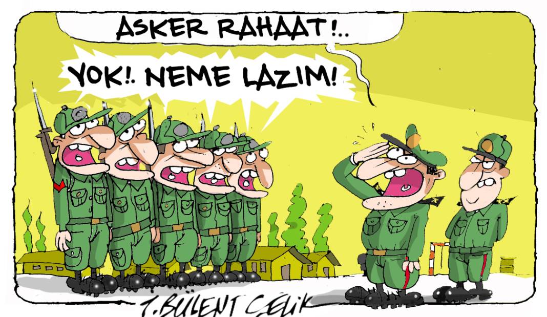 İ. Bülent Çelik'in 18 Kasım 2024 tarihli karikatürü 1