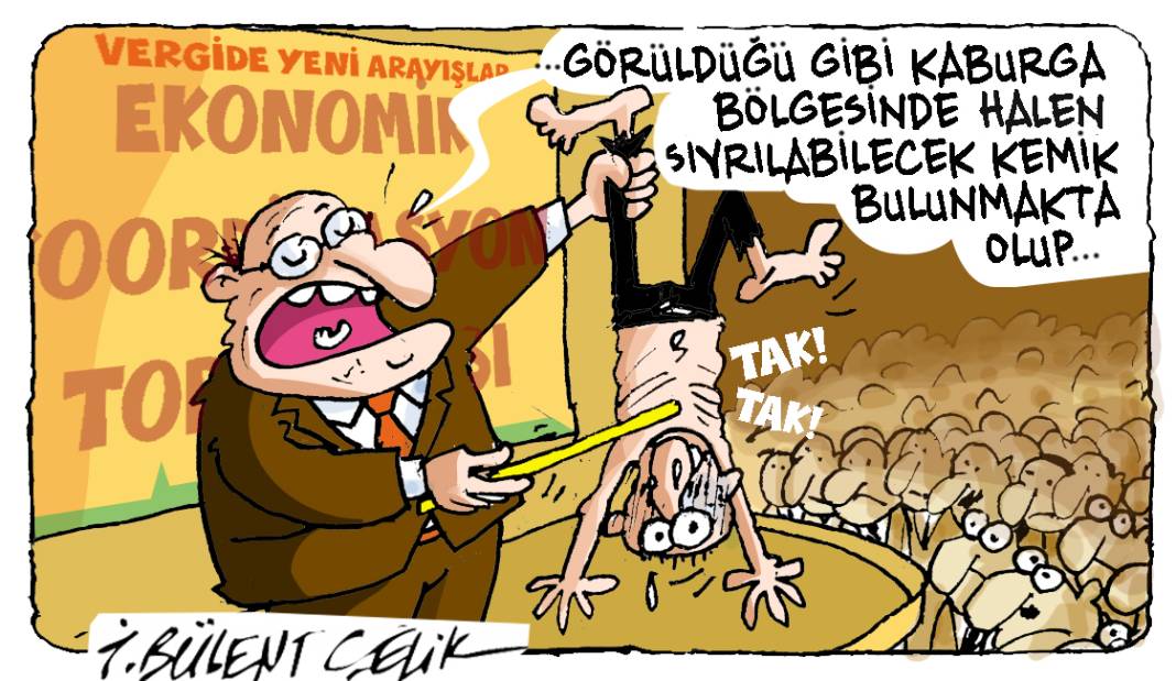 İ. Bülent Çelik'in 4 Kasım 2024 tarihli karikatürü 1