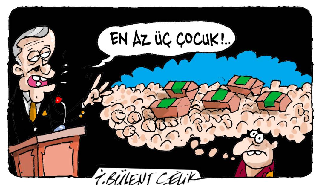 İ. Bülent Çelik'in 13 Kasım 2024 tarihli karikatürü 1