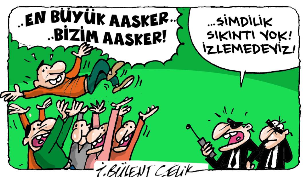 İ. Bülent Çelik'in 26 Kasım 2024 tarihli karikatürü 1