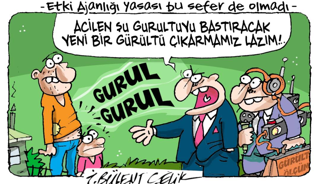 İ. Bülent Çelik'in 14 Kasım 2024 tarihli karikatürü 1