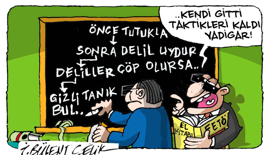 İ. Bülent Çelik'in 10 Kasım 2024 tarihli karikatürü 1