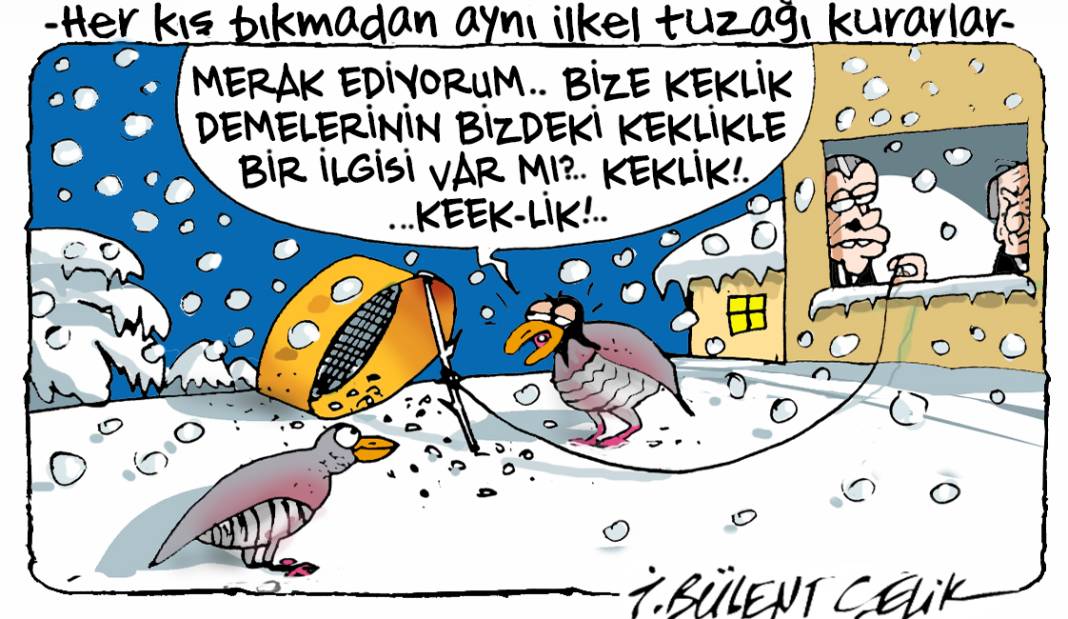 İ. Bülent Çelik'in 6 Kasım 2024 tarihli karikatürü 1