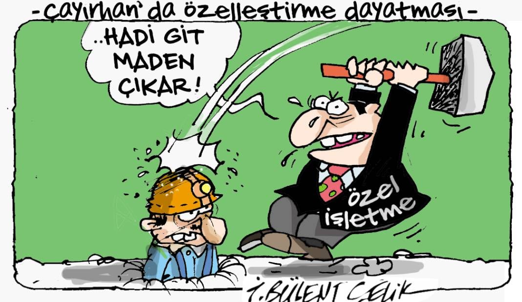 İ. Bülent Çelik'in 22 Kasım 2024 tarihli karikatürü 1